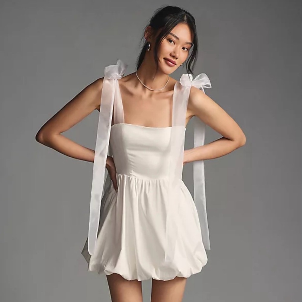 Reformation - Enza Tie Bubble Dress